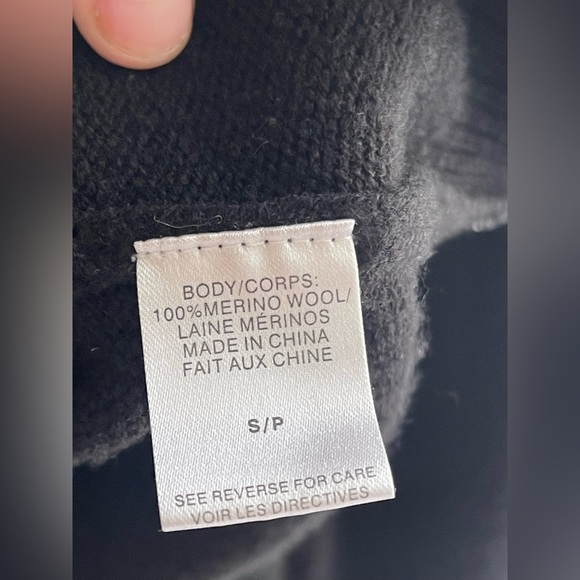 Cami NYC 100% Merino Wool Lulie Sweater With Crystal Bow Details - Picture 8 of 14